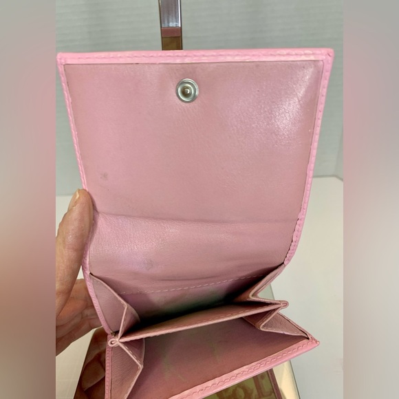 CHRISTIAN DIOR Monogram Girly Flap Compact Wallet Pink *2004* - Picture 7 of 11